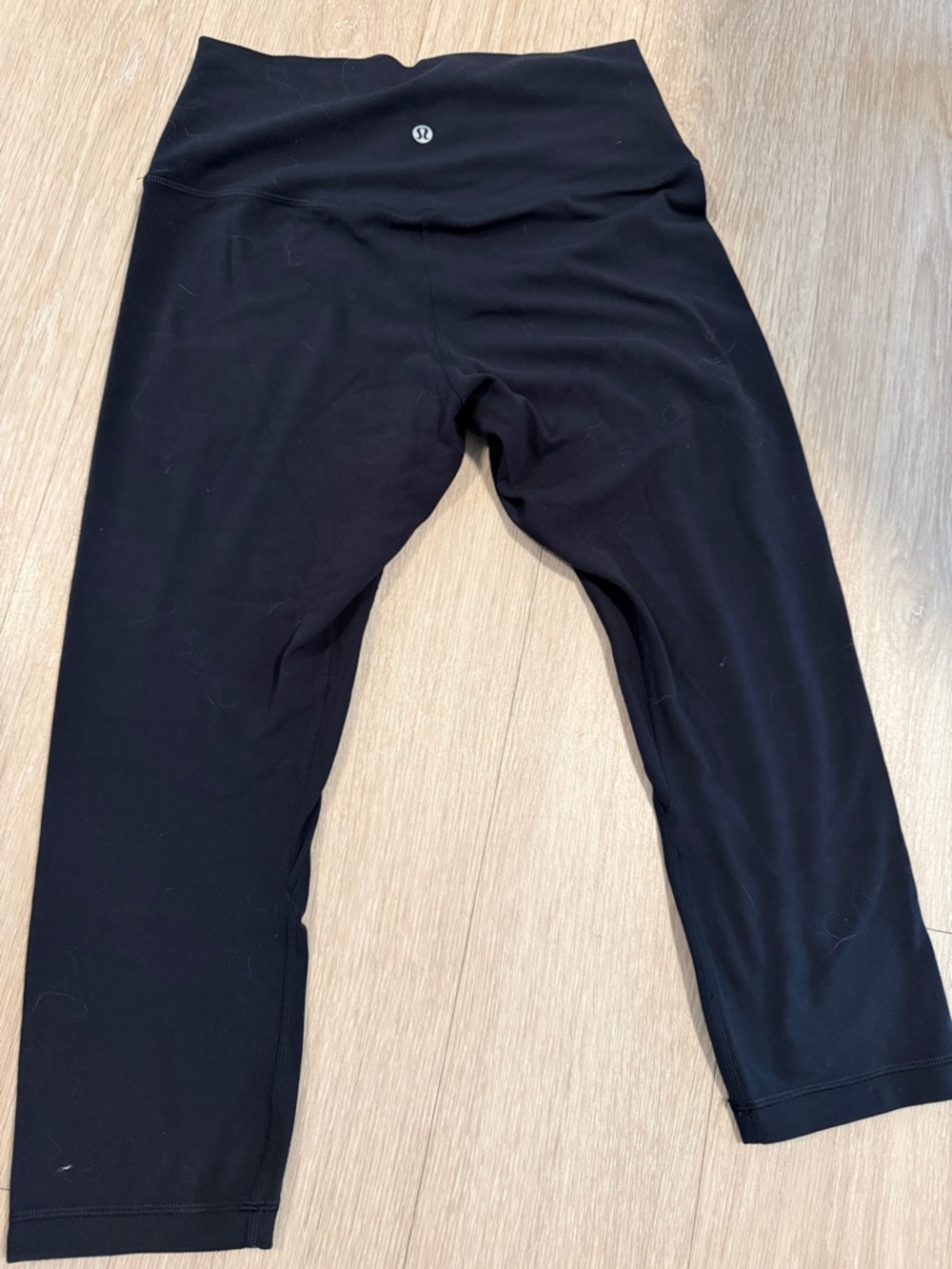 lululemon athletica Black Cropped High-Rise Woman’s Leggings